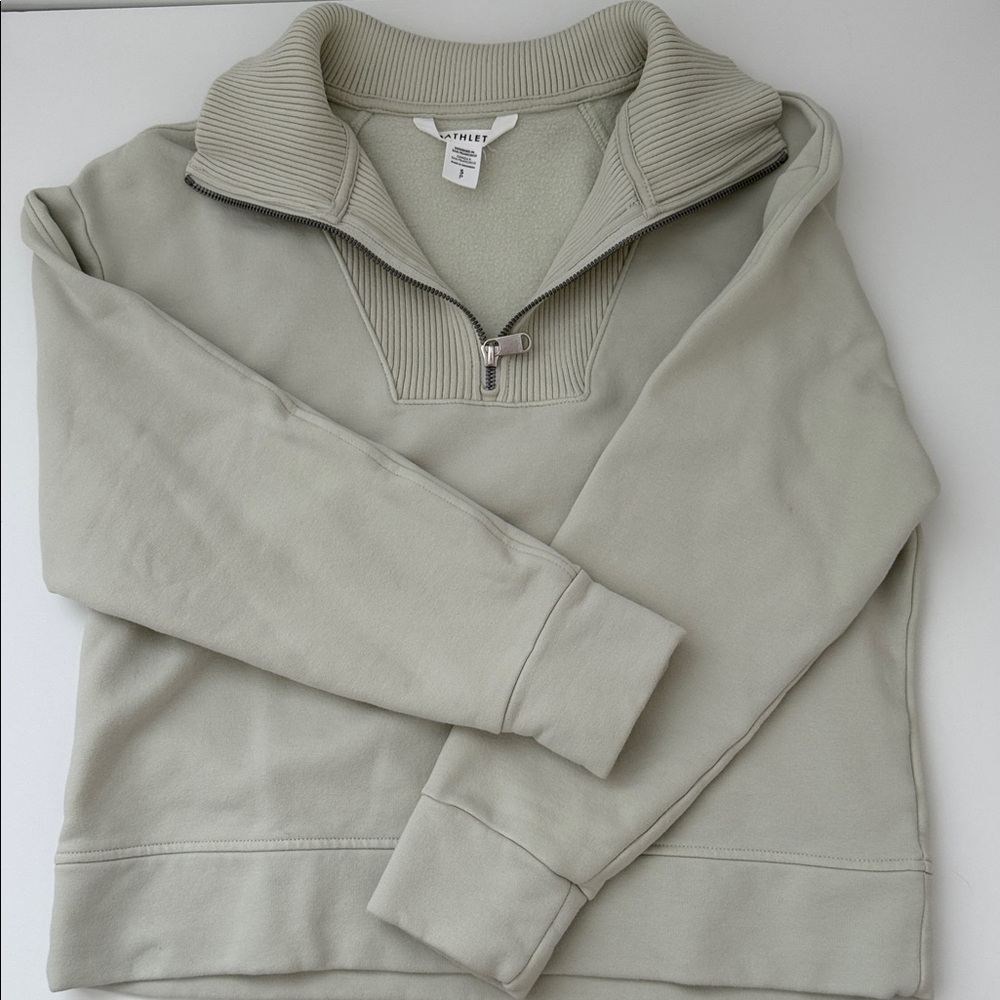 Athleta Sage Zip-Up Sweater